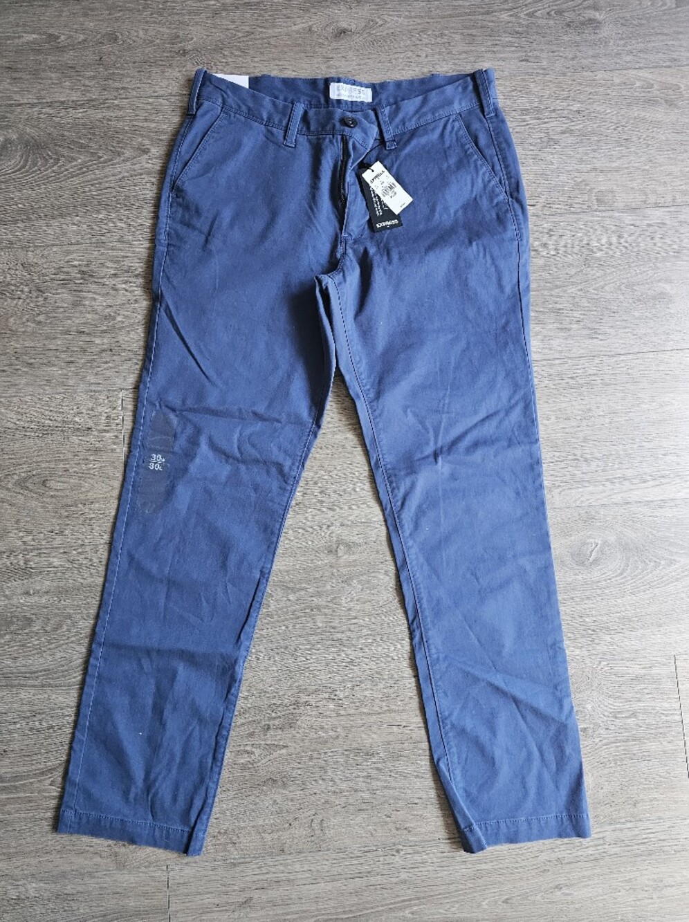Express Men's Navy Blue Chinos